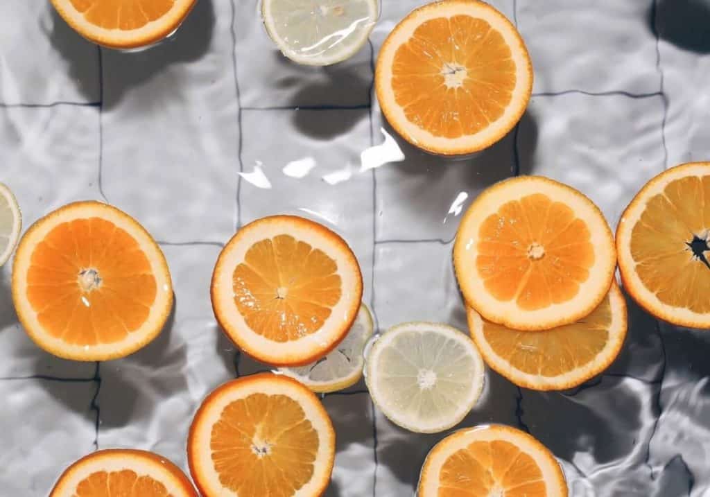 Vitamina C da laranja